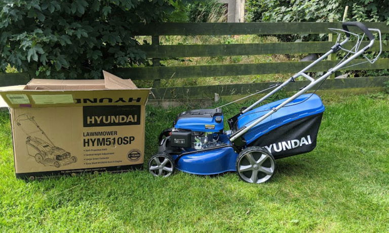 Hyundai HYM510SP 4 Stroke Petrol Lawn Mower Review main