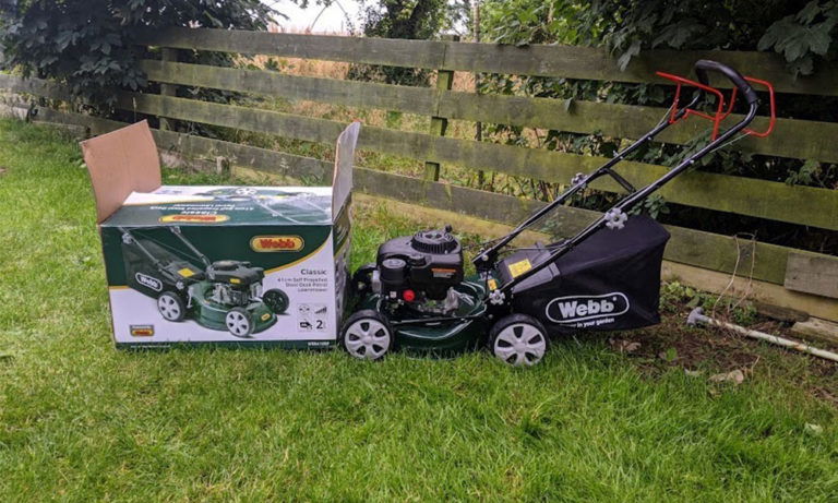 Webb Classic WER410SP Self Propelled Petrol Mower Review