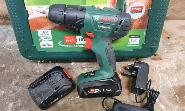 Bosch PSB 1800 LI 2 Cordless Combi Drill Review