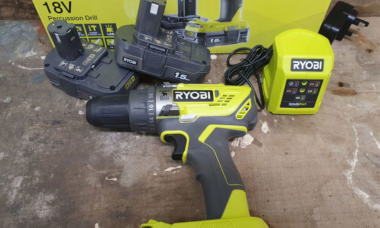 Ryobi R18PD3 Cordless 18V Compact Percussion Drill Kit Review