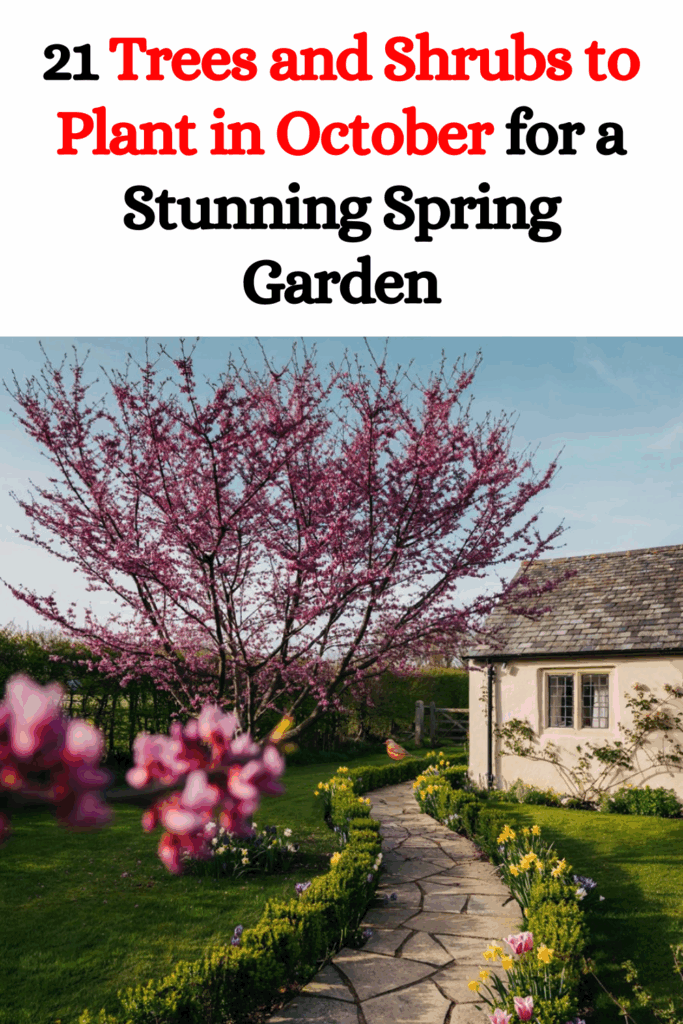 21 Trees and Shrubs to Plant in October for a Stunning Spring Garden