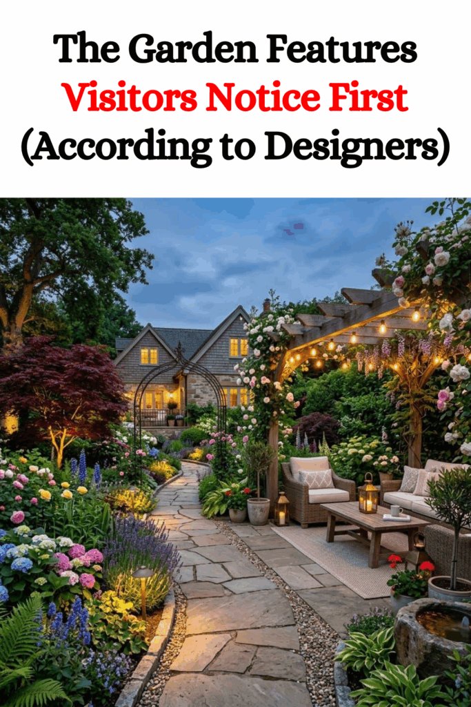 The Garden Features Visitors Notice First (According to Designers)