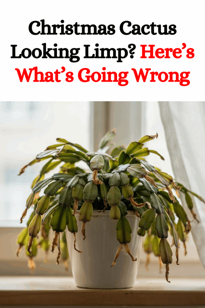 Christmas Cactus Looking Limp? Here’s What’s Going Wrong