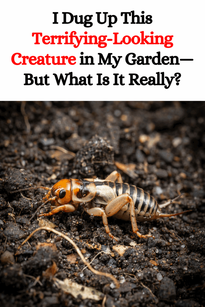 I Dug Up This Terrifying-Looking Creature in My Garden—But What Is It Really?