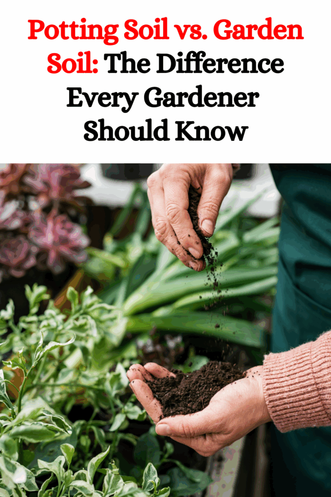 Potting Soil vs. Garden Soil: The Difference Every Gardener Should Know