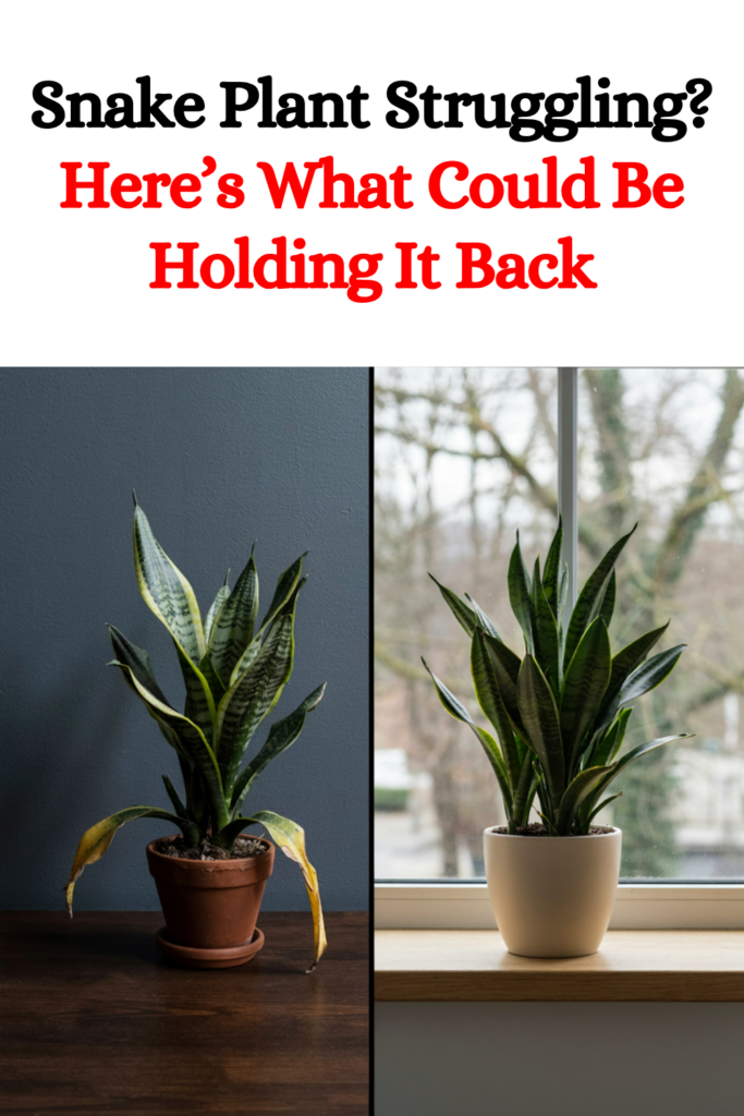 Snake Plant Struggling? Here’s What Could Be Holding It Back