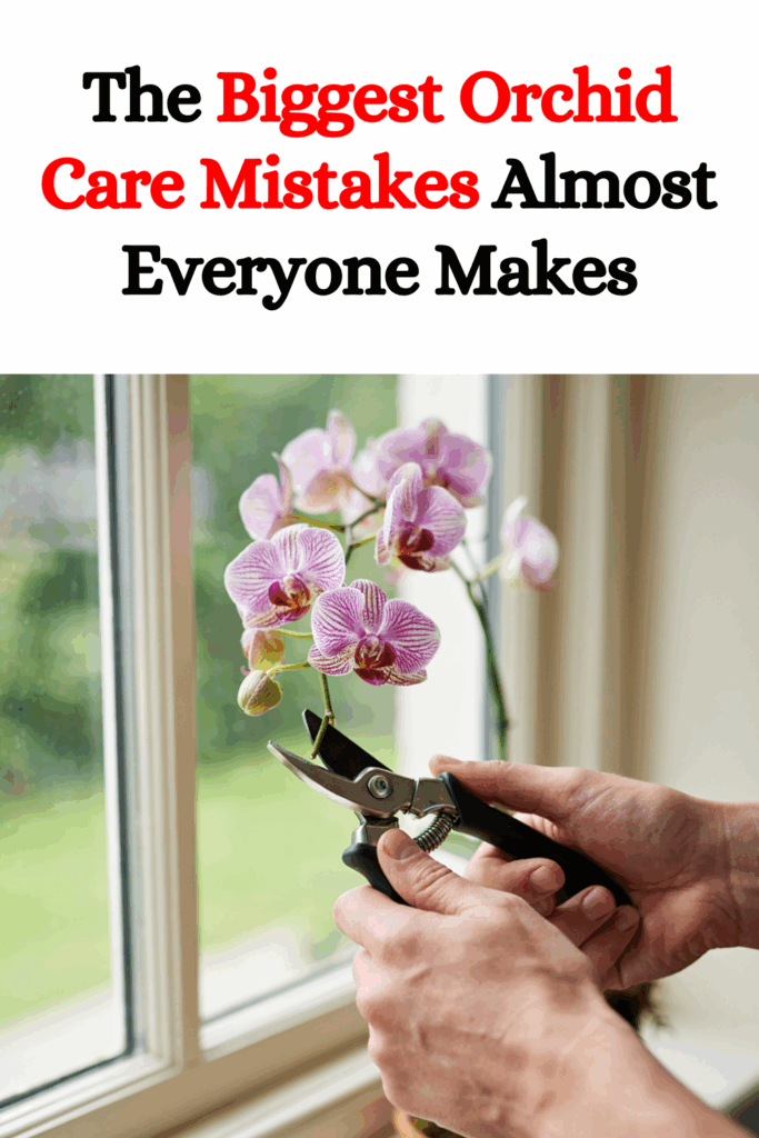 The Biggest Orchid Care Mistakes Almost Everyone Makes
