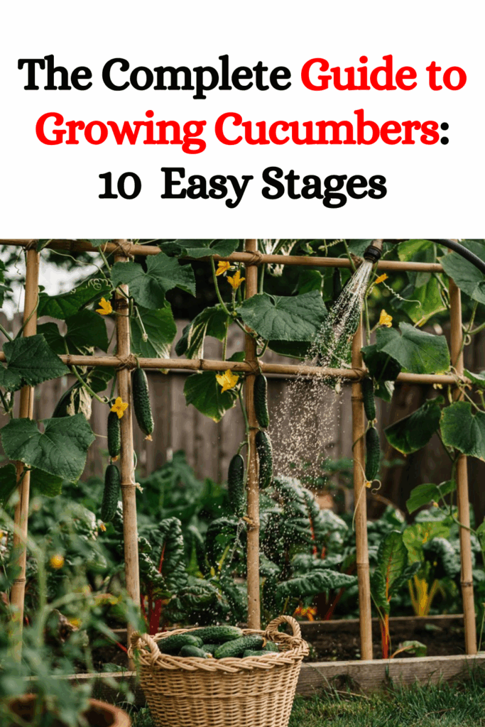 The Complete Guide to Growing Cucumbers: 10 Easy Stages