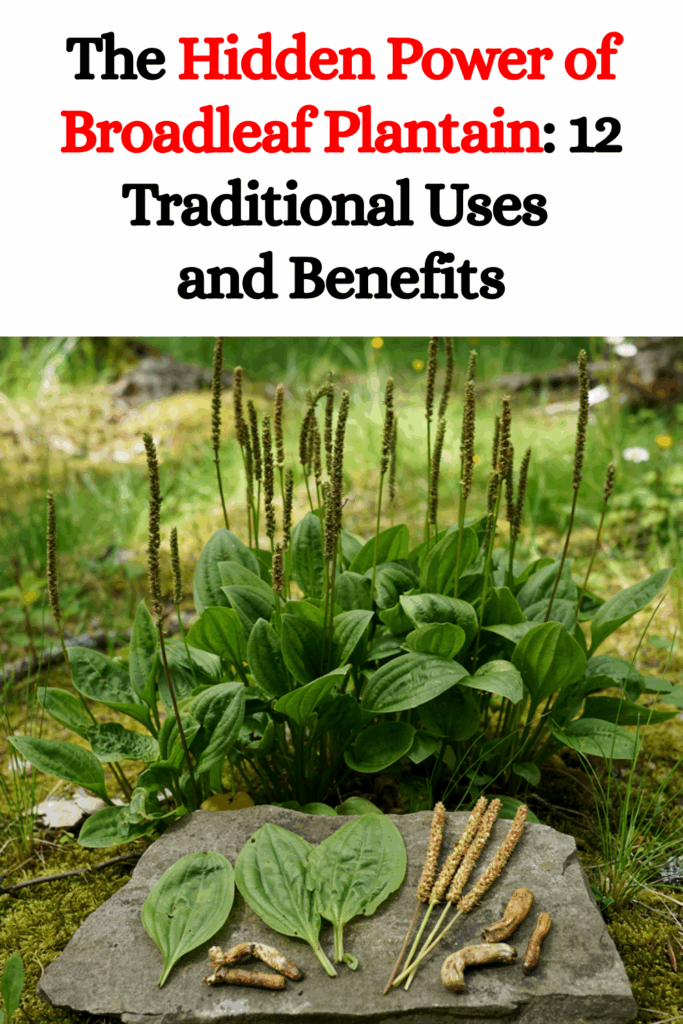 The Hidden Power of Broadleaf Plantain: 12 Traditional Uses and Benefits