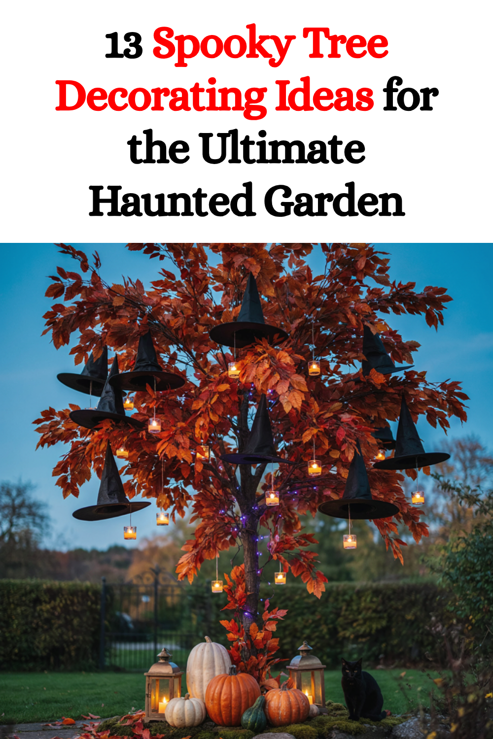 13 Spooky Tree Decorating Ideas for the Ultimate Haunted Garden | DIY